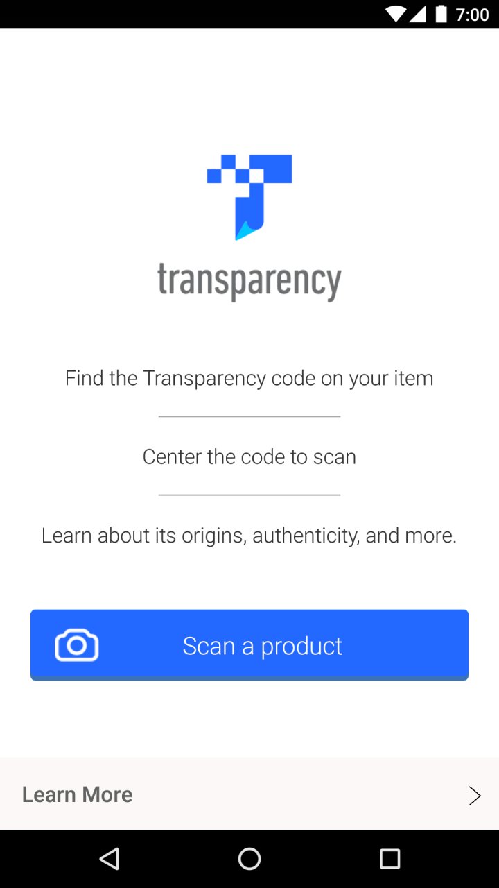 Transparency screenshot #0