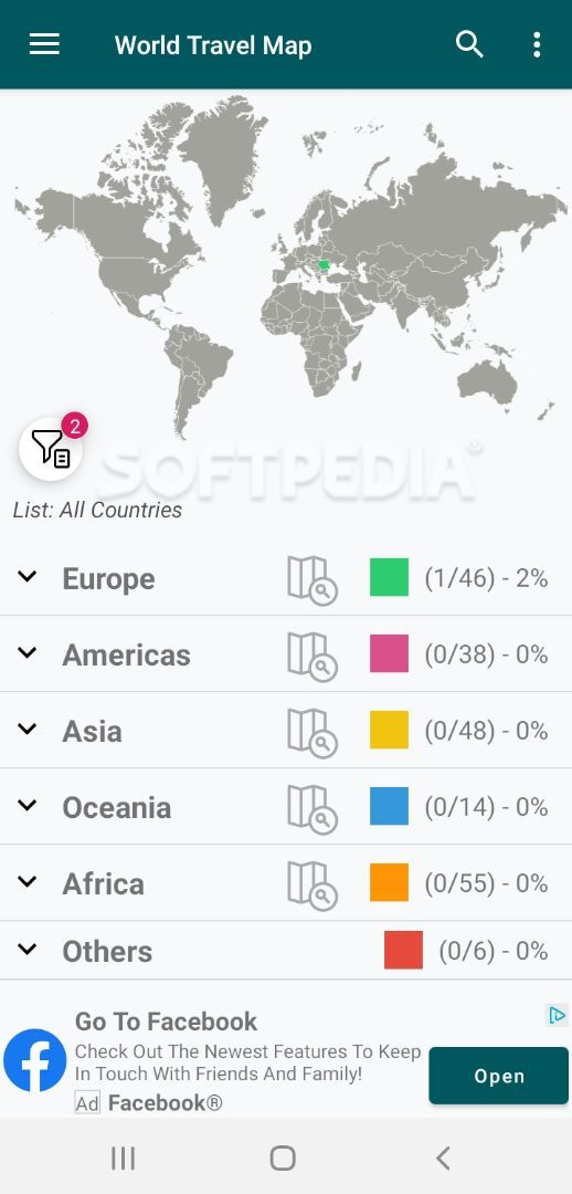 Travelmapper - Travel Tracker App, Your Travel Map screenshot #0