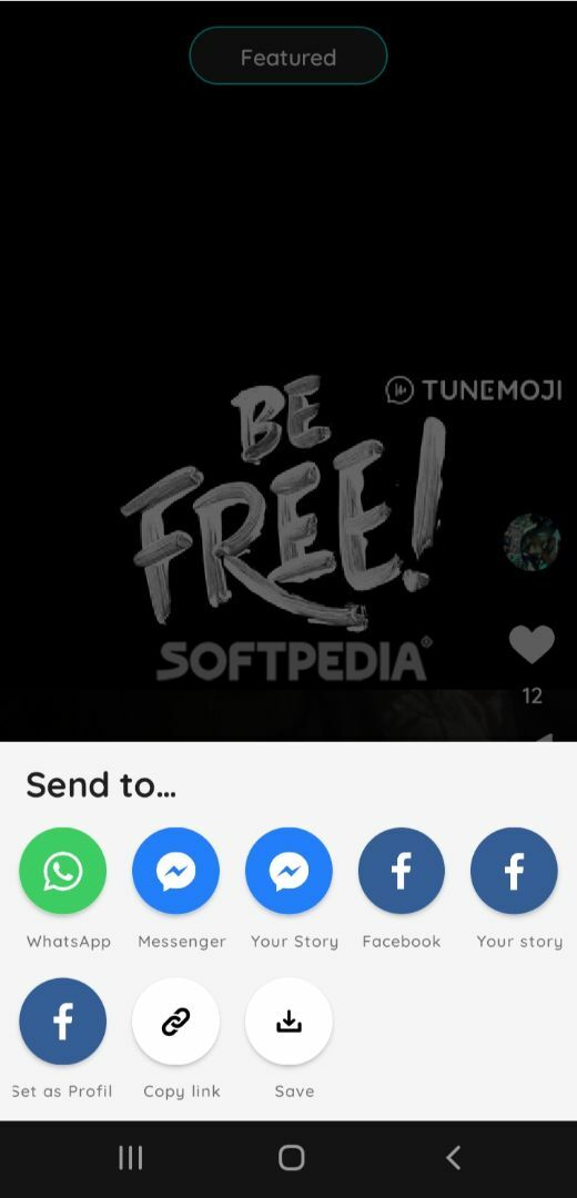 TuneMoji: Create & Share TV, Movie or Music GIFS screenshot #1