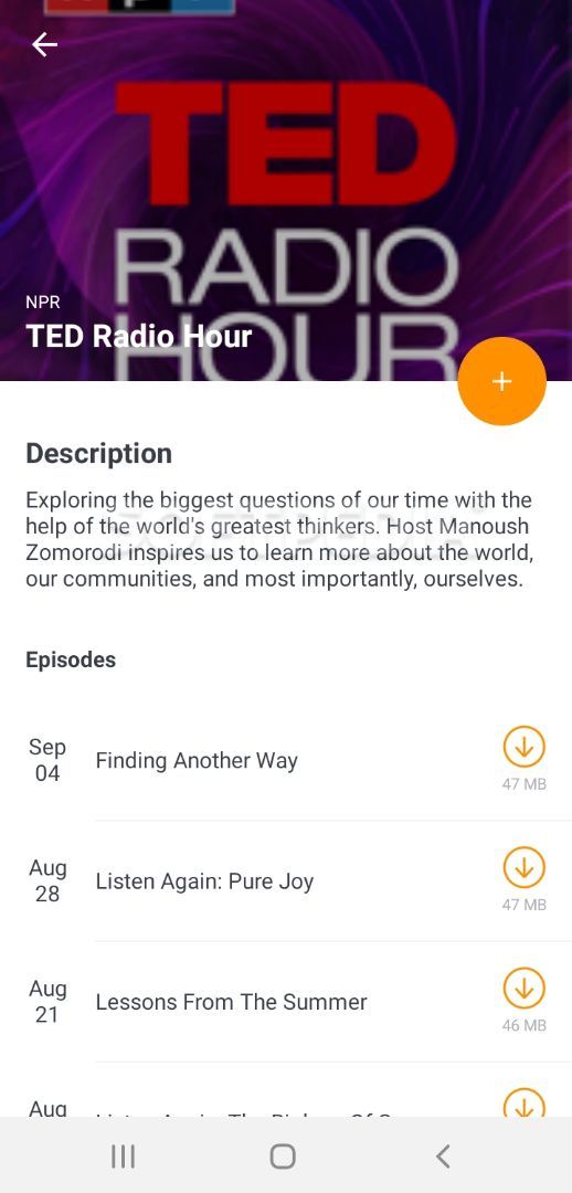 Podcast Player & Podcast App - TuneVu screenshot #4