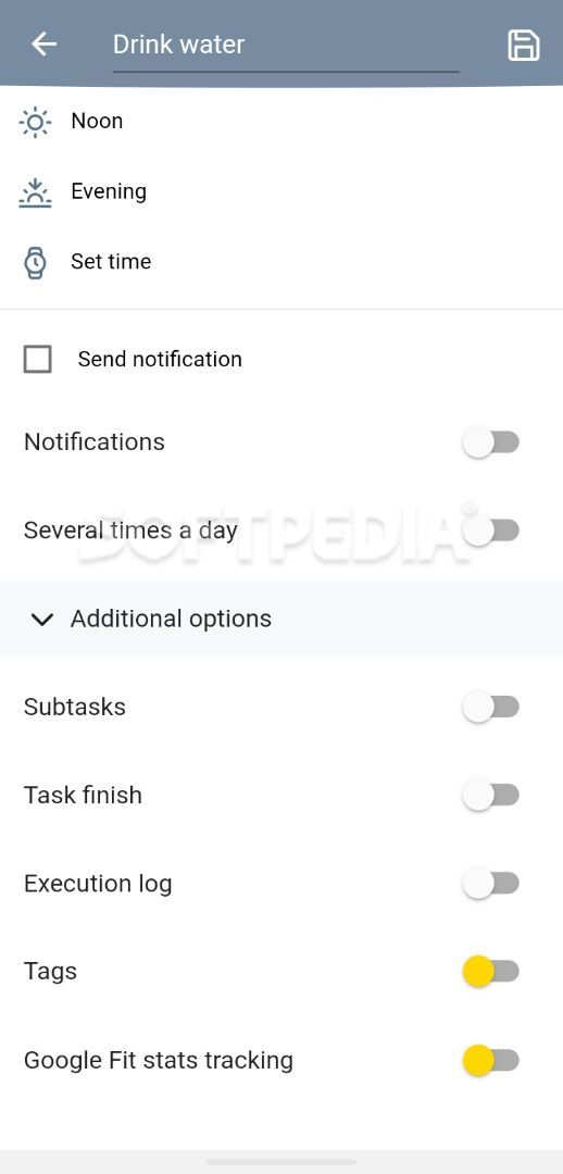 Tusk: flexible task and habit manager screenshot #3