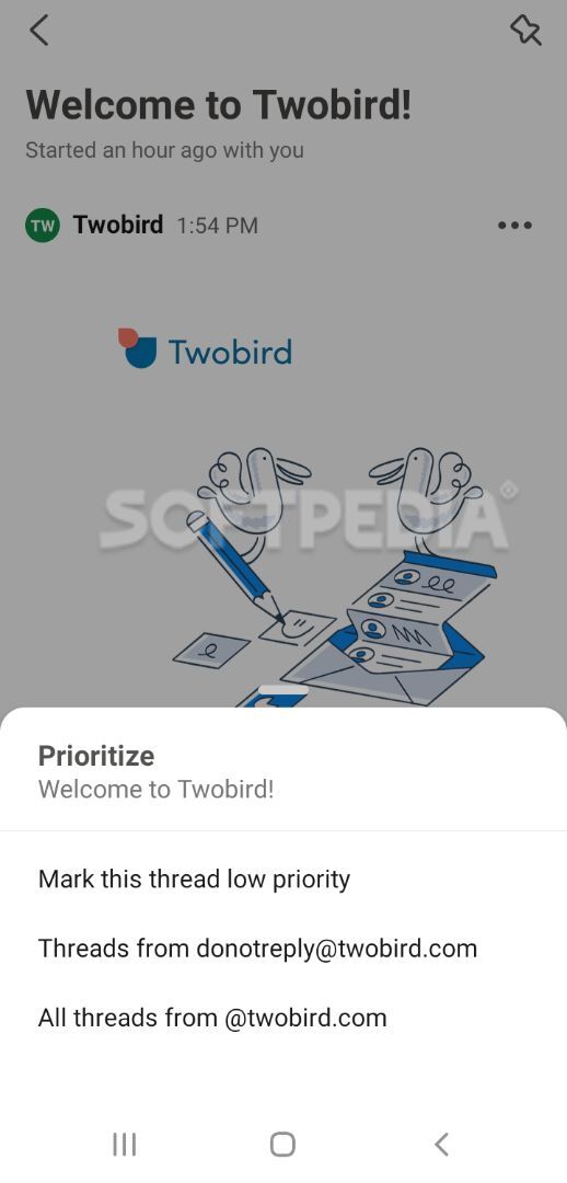 Twobird screenshot #2