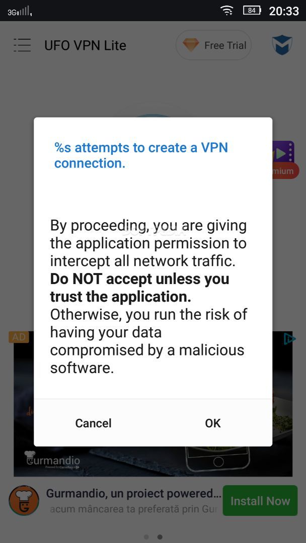UFO VPN Lite - Free VPN Proxy & Secure WiFi Master screenshot #5