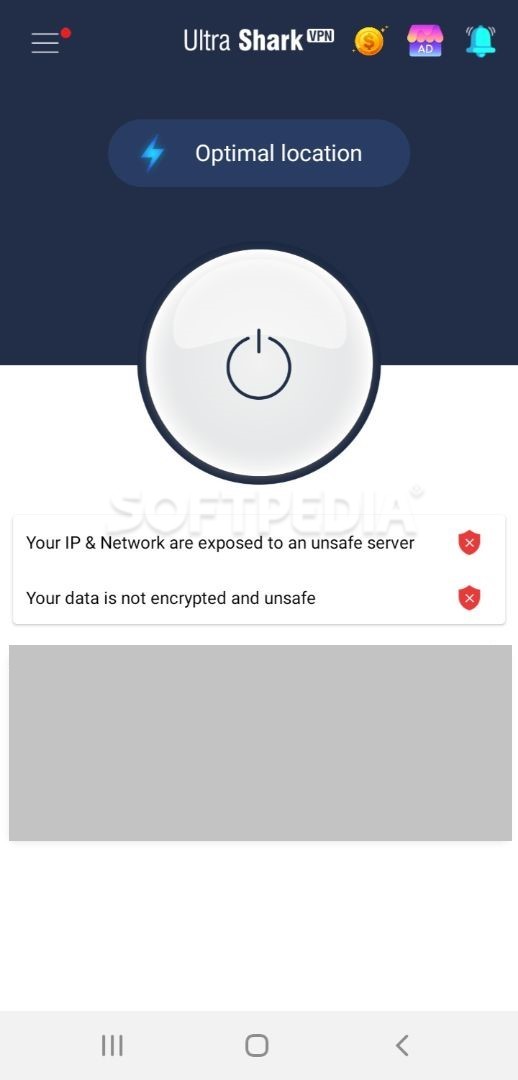 UltraShark VPN - Free Proxy Server & Secure VPN screenshot #1