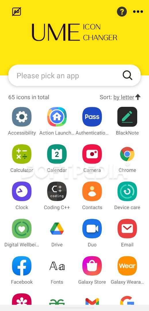 Ume Icon Changer - Customize icon & Shortcut screenshot #0