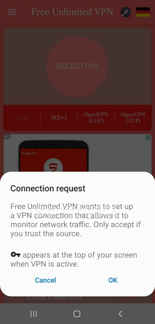 Unlimited VPN - Proxy Server , Security & Free VPN screenshot #3