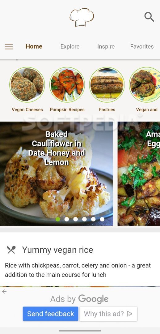Vegan Foods - Recipes for Vegan screenshot #0