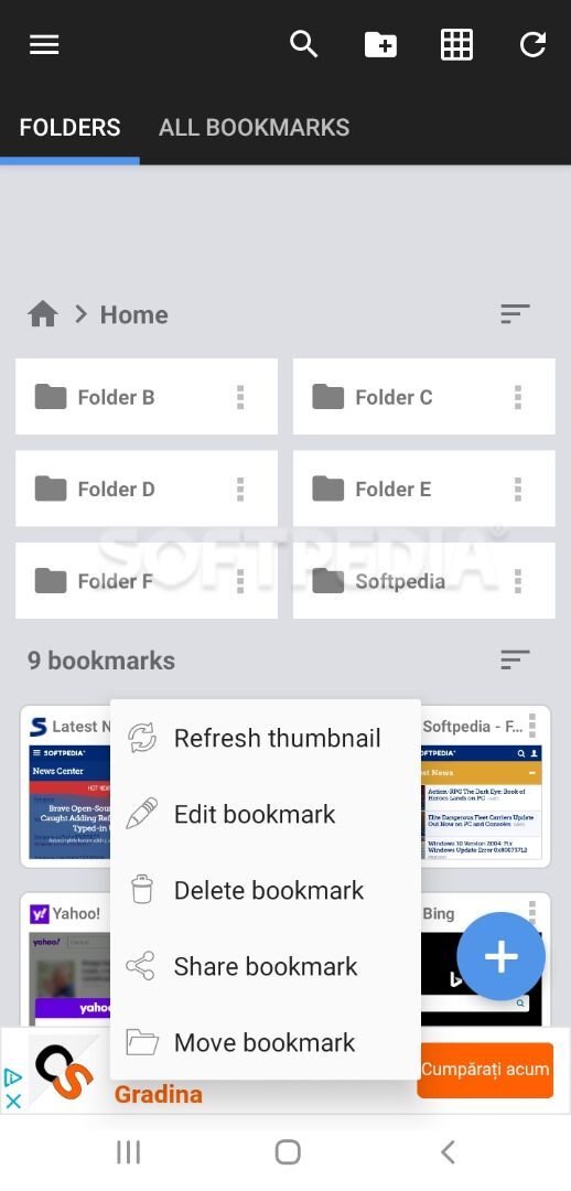 VisiMarks: Bookmark Manager screenshot #4