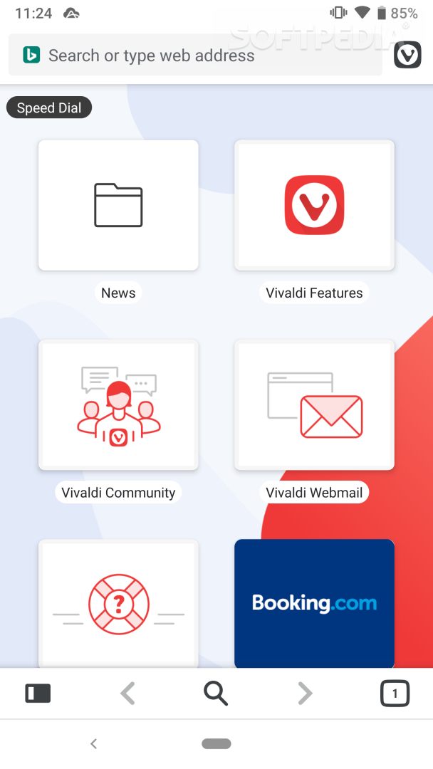Vivaldi Browser with ad blocker: fast & private screenshot #0