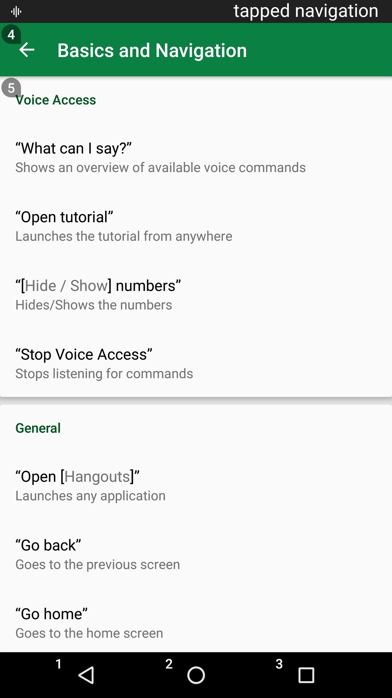 Voice Access screenshot #5