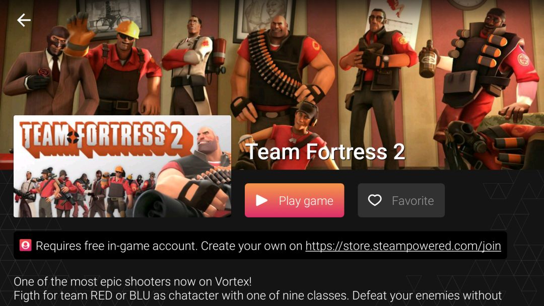 Vortex Cloud Gaming screenshot #2
