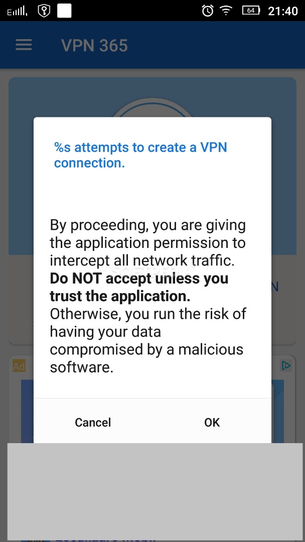 VPN 365 - Free Unlimited VPN Proxy & WiFi Security screenshot #2