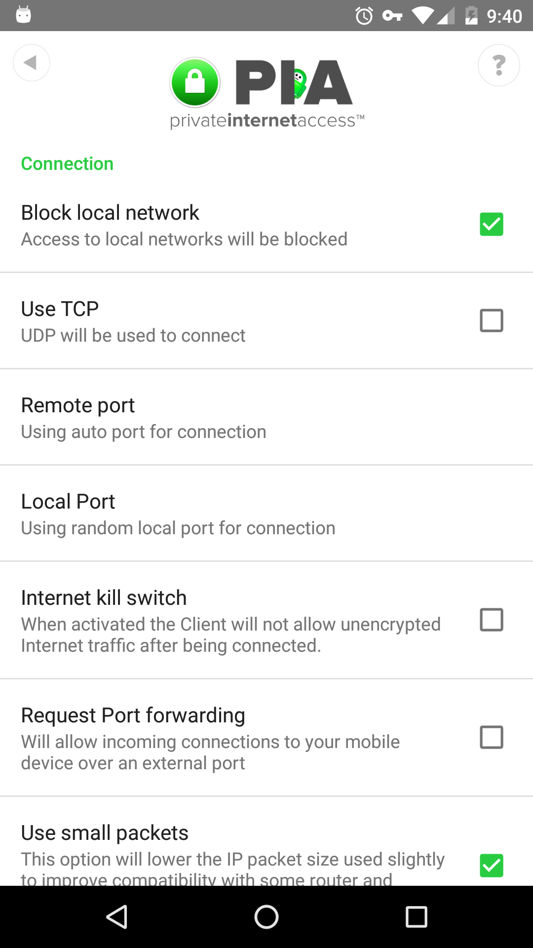 VPN by Private Internet Access screenshot #4