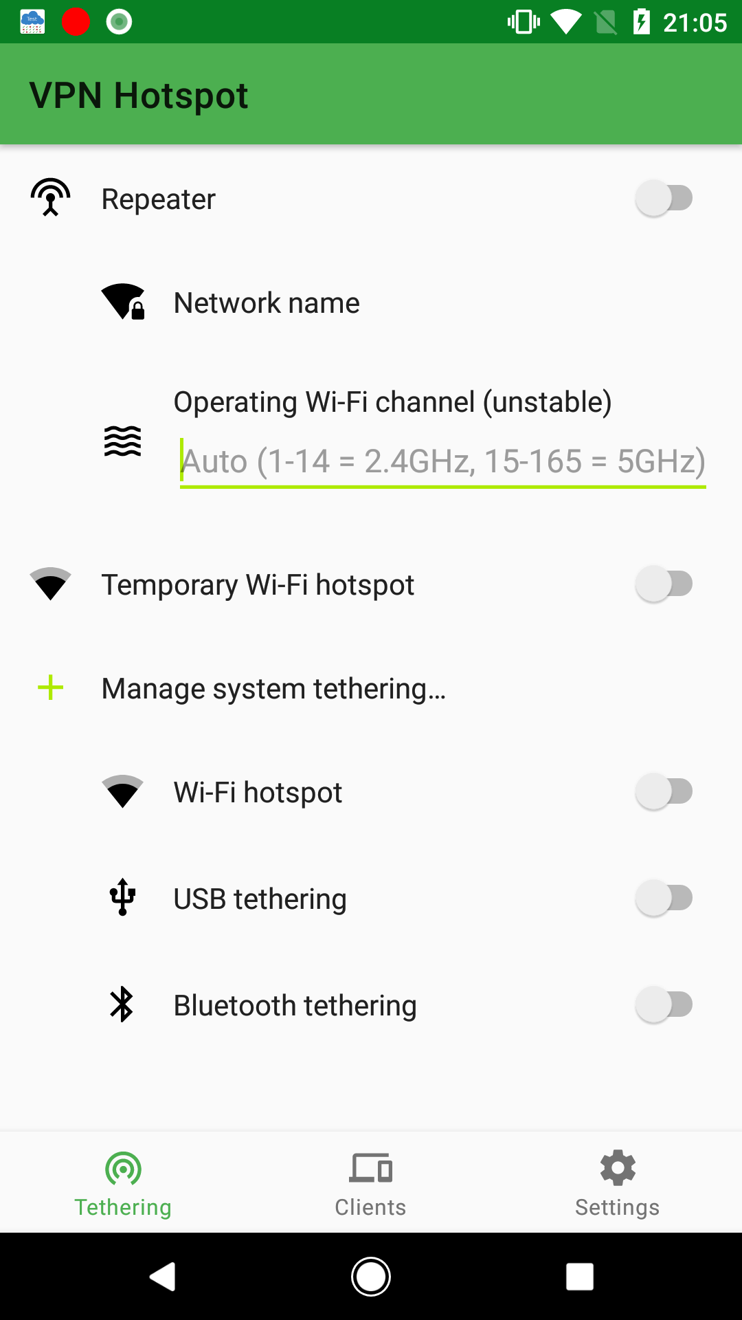 VPN Hotspot screenshot #1