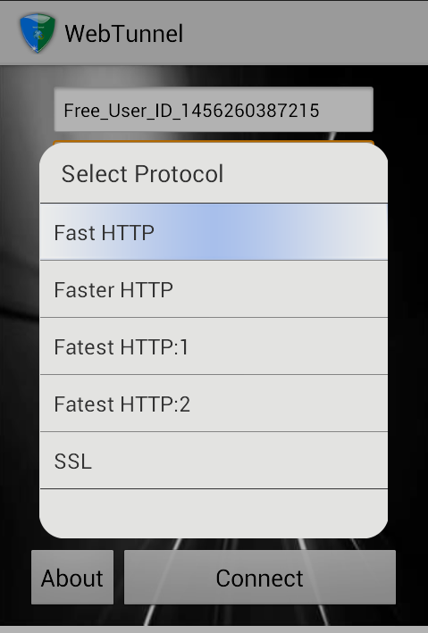 VPN Over HTTP Tunnel:WebTunnel screenshot #2