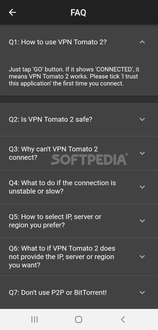 VPN Tomato 2: Unlimited Free VPN Proxy & Unblock screenshot #5