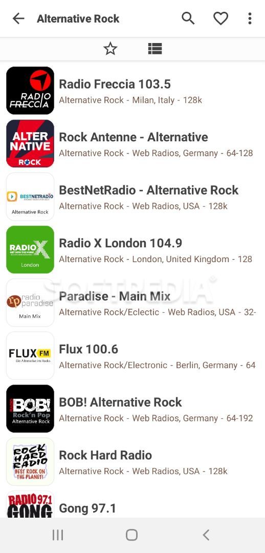 VRadio - Online Radio Player & Radio Recorder screenshot #2