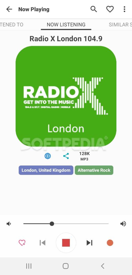 VRadio - Online Radio Player & Radio Recorder screenshot #3