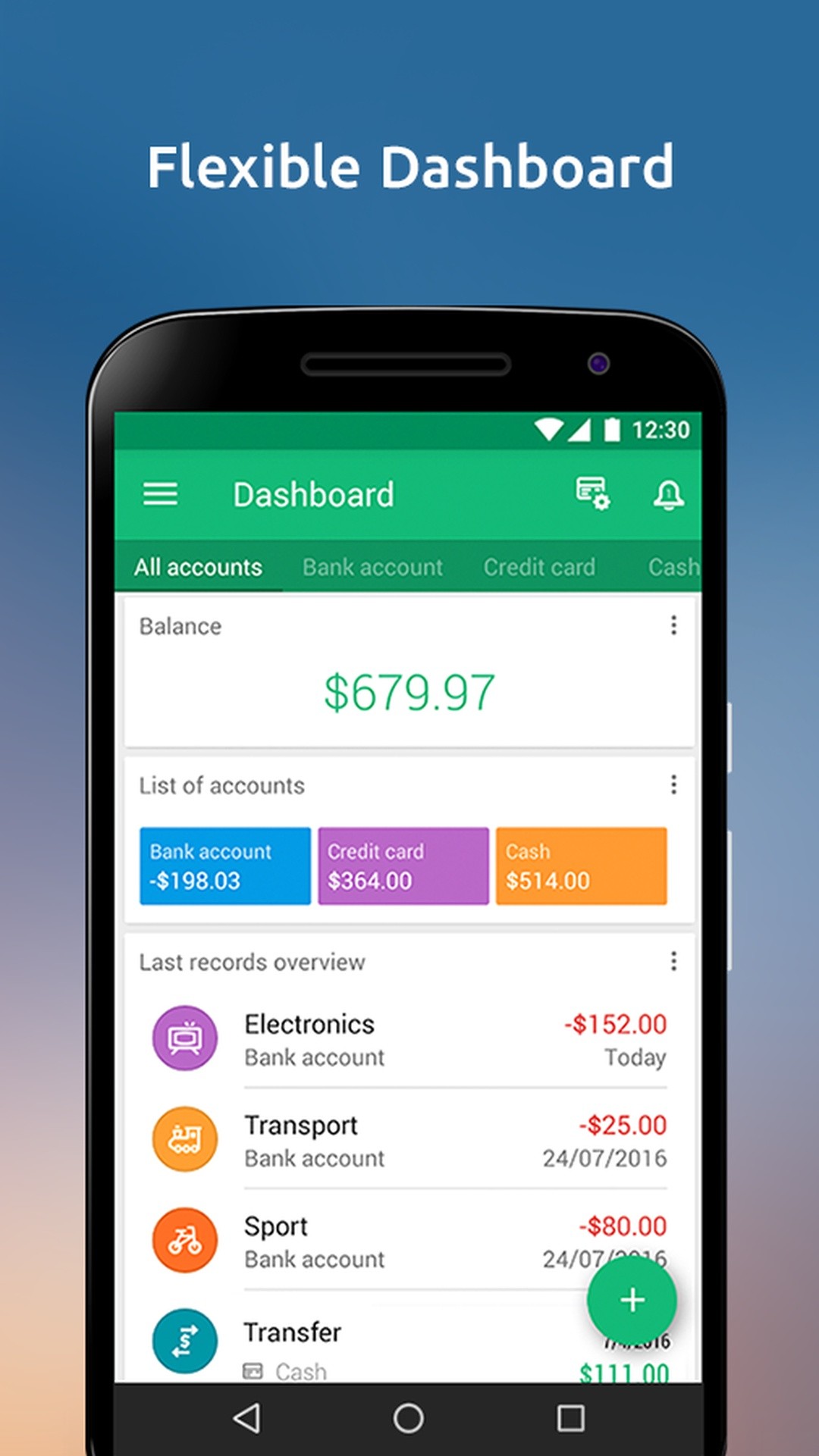 Wallet - Money, Budget, Finance & Expense Tracker screenshot #1