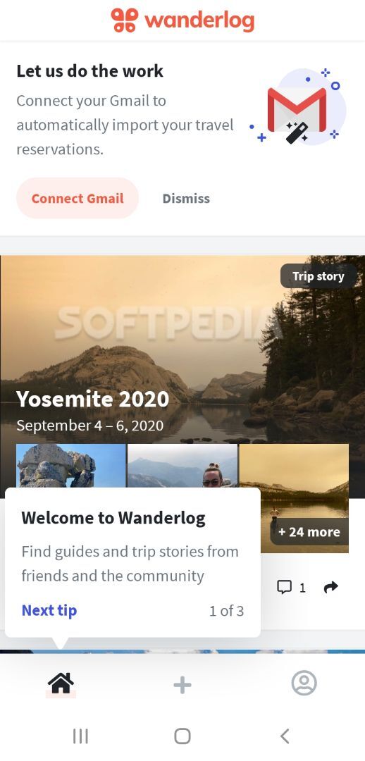 Wanderlog Itinerary & Trip Planner screenshot #0
