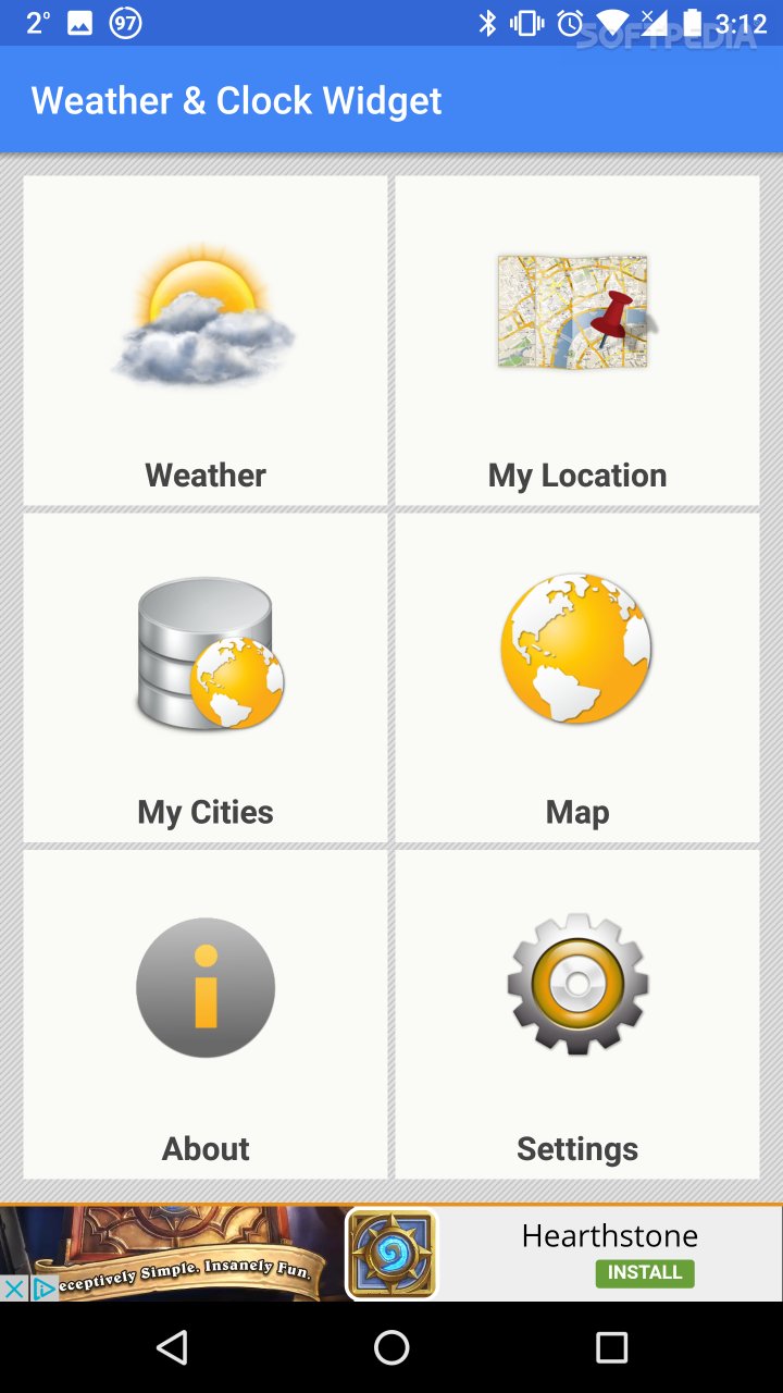 Weather & Clock Widget screenshot #0
