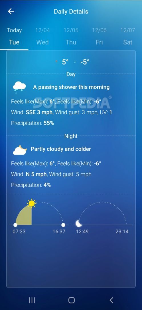 Weather Forecast - Weather Radar & Live Weather screenshot #2
