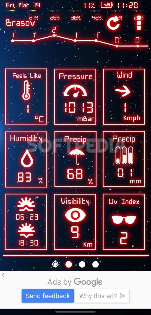 Weather Neon screenshot #3