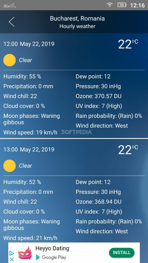 Weather today - Weather Forecast Apps 2019 screenshot #4