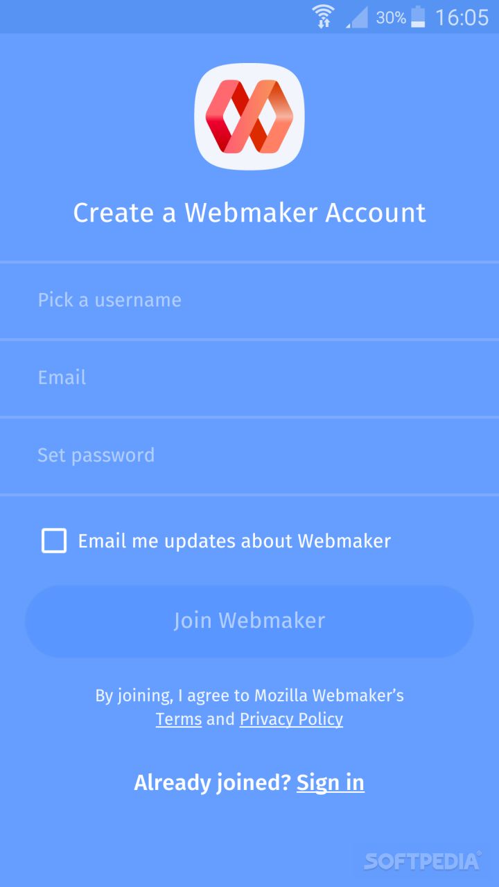 Webmaker screenshot #3