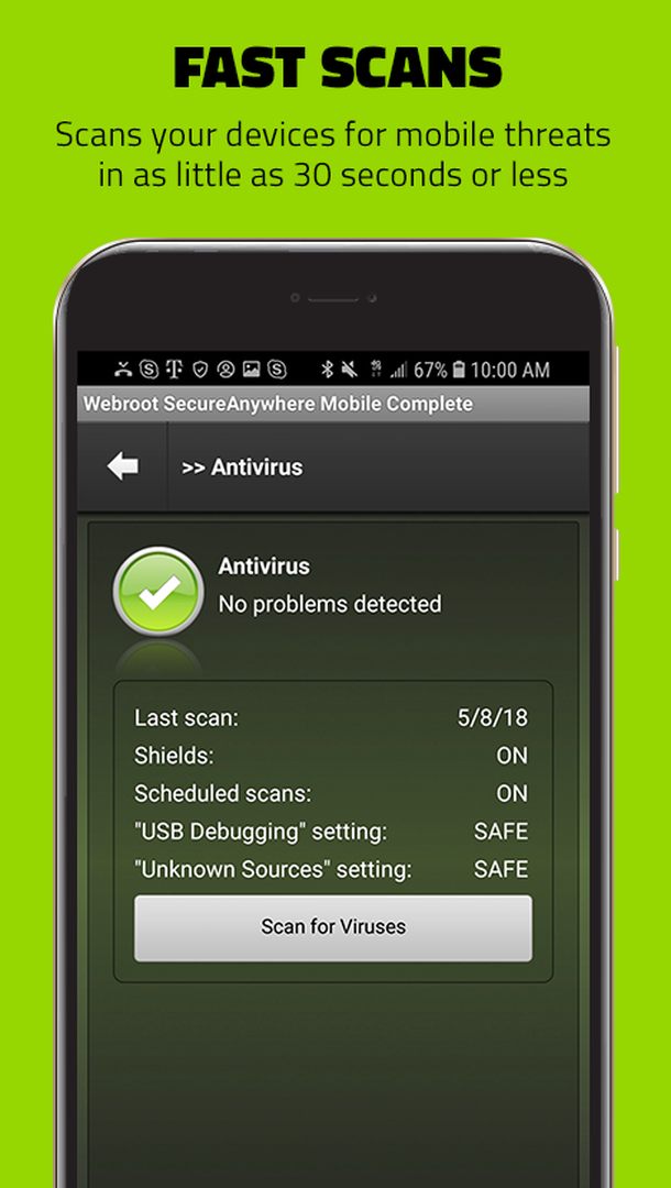 Webroot Mobile Security & Antivirus screenshot #0