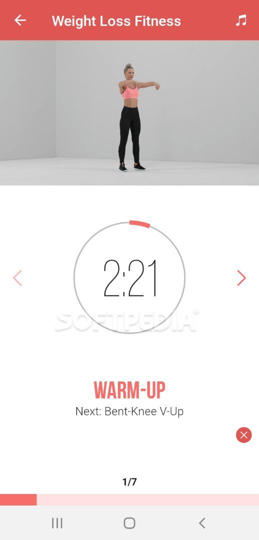 Weight Loss Fitness at Home by Verv screenshot #2