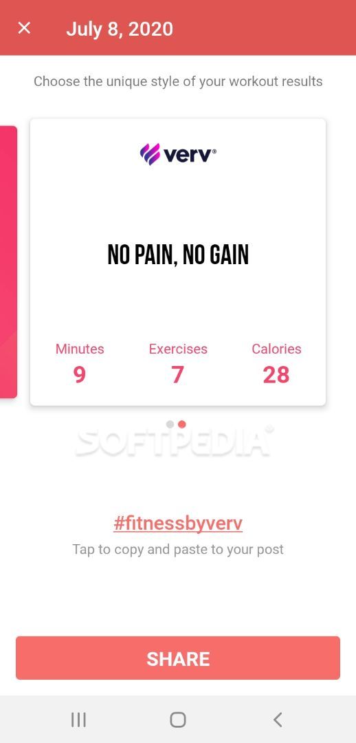 Weight Loss Fitness at Home by Verv screenshot #3