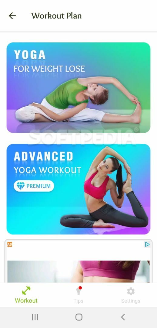 Yoga for Weight Loss - Daily Yoga Workout Plan screenshot #0
