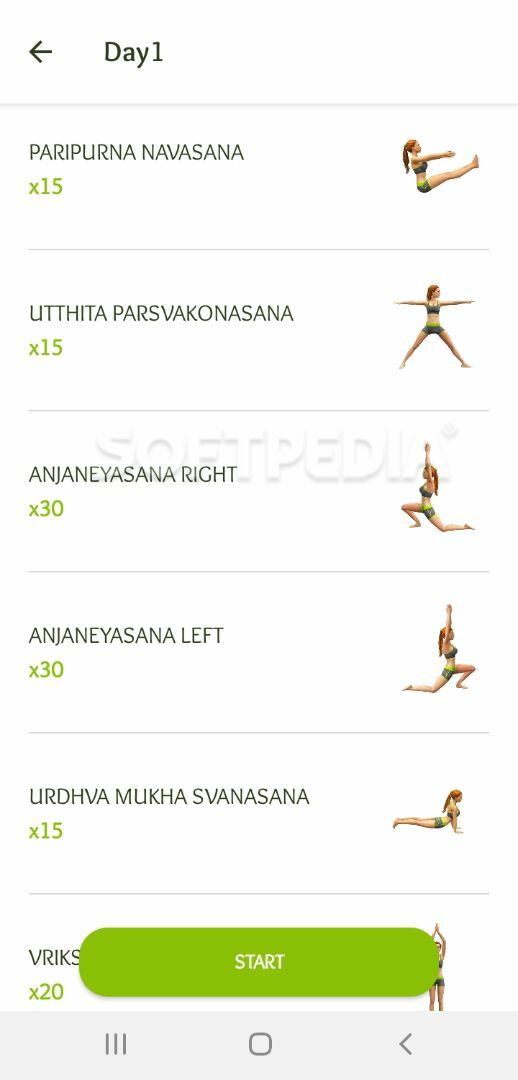 Yoga for Weight Loss - Daily Yoga Workout Plan screenshot #2