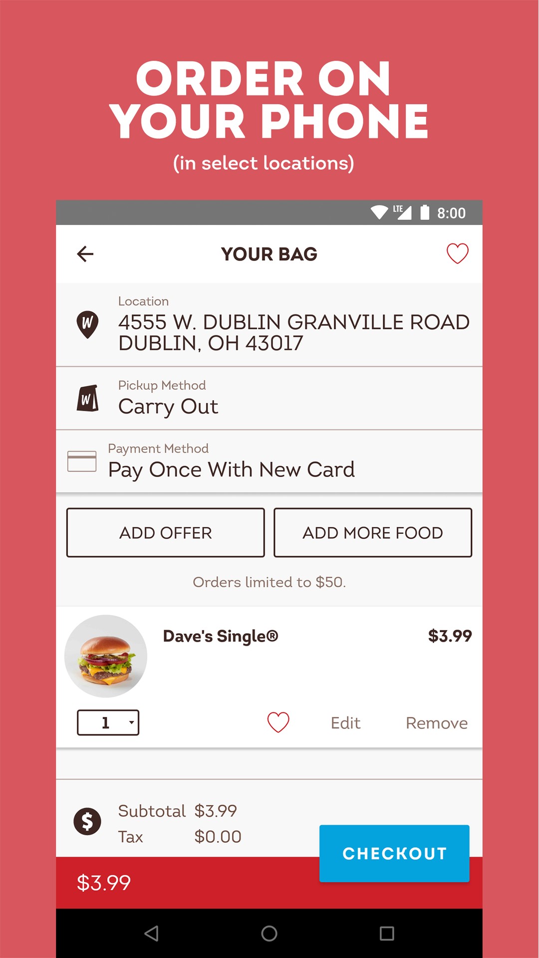 Wendy’s – Food and Offers screenshot #2