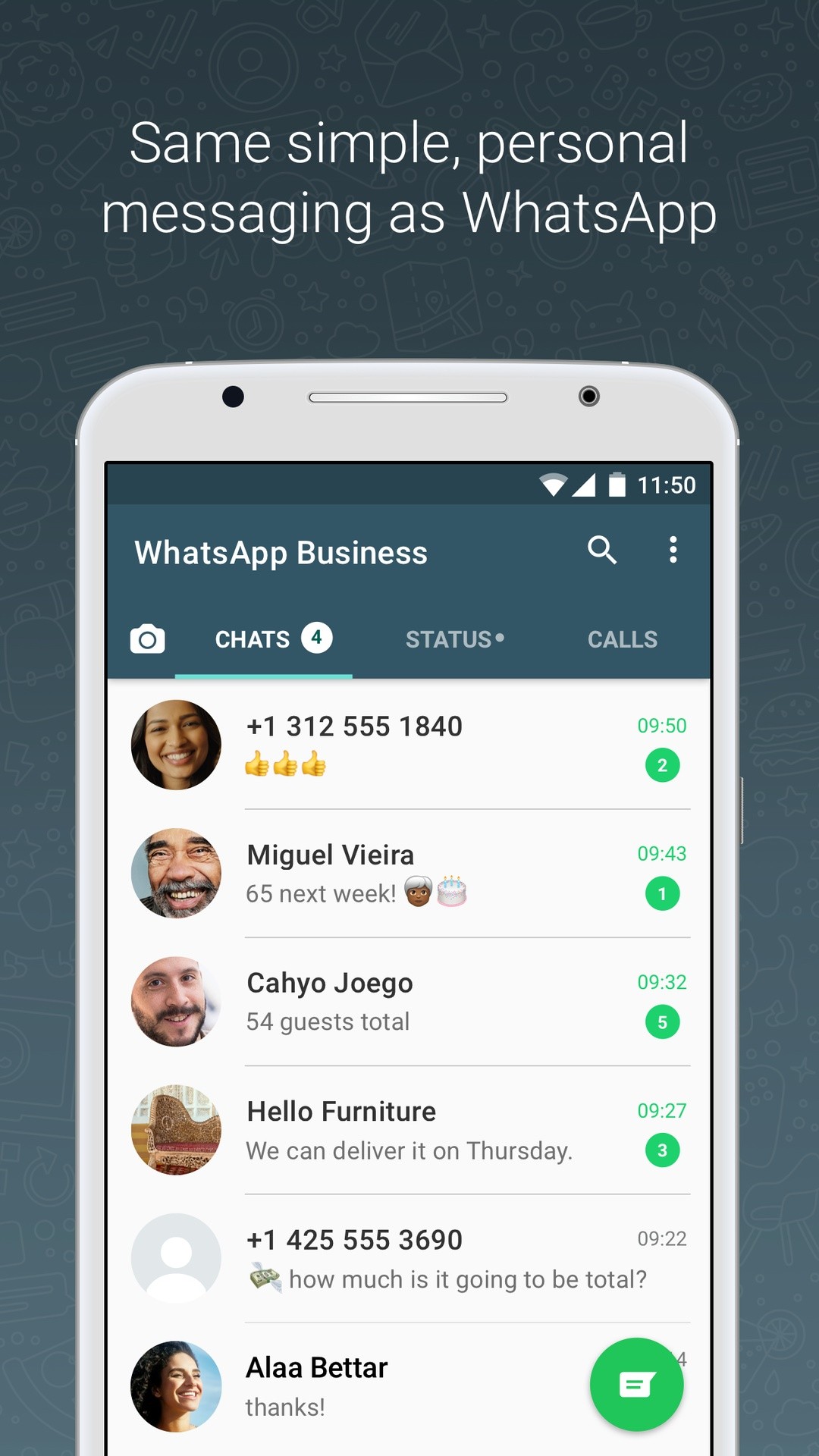 WhatsApp Business screenshot #3