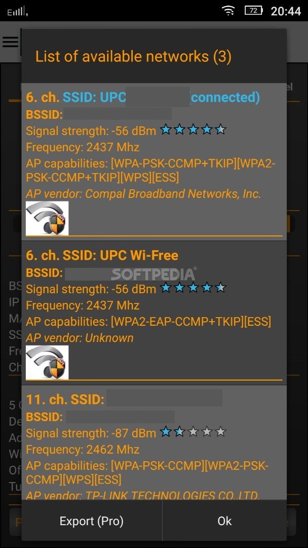 WiFi Analyzer by Zoltán Pallagi screenshot #5