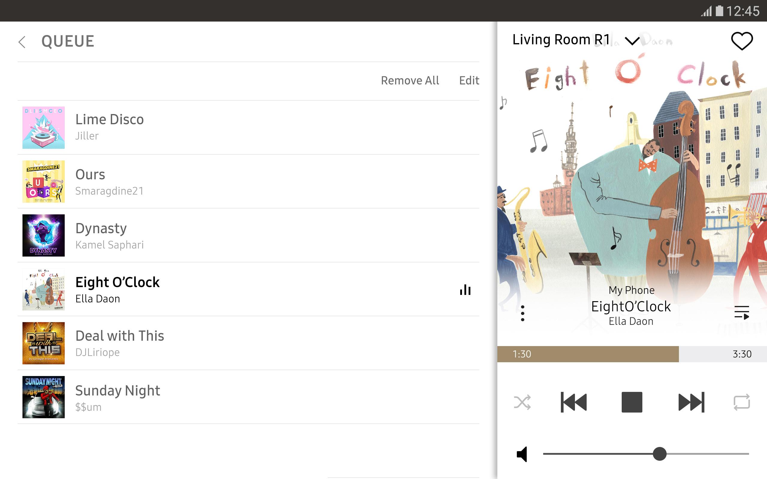 Wireless Audio-Multiroom (Tab) screenshot #4