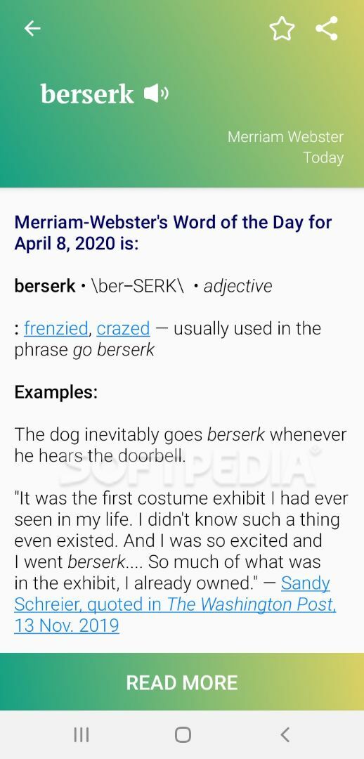 Word of the Day - Vocabulary Builder screenshot #4