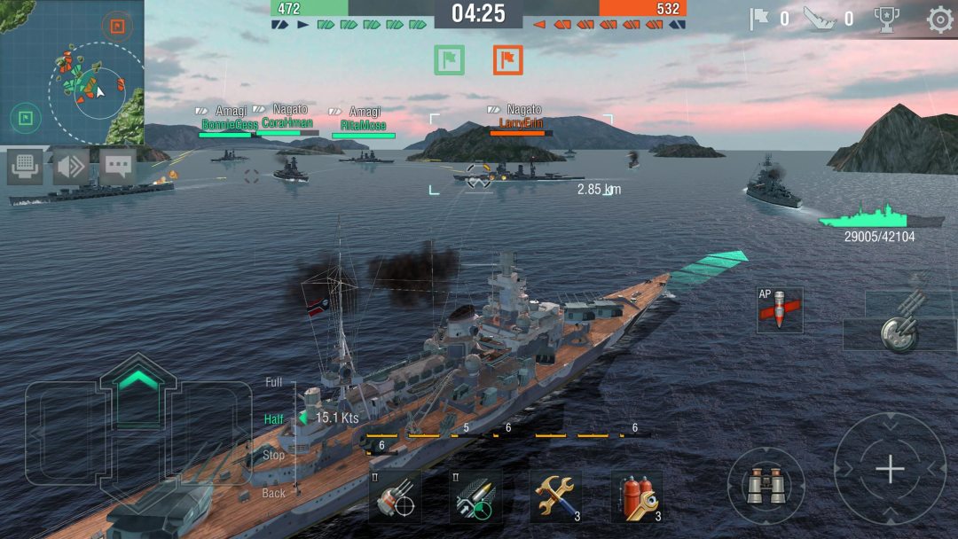World of Warships Blitz screenshot #4