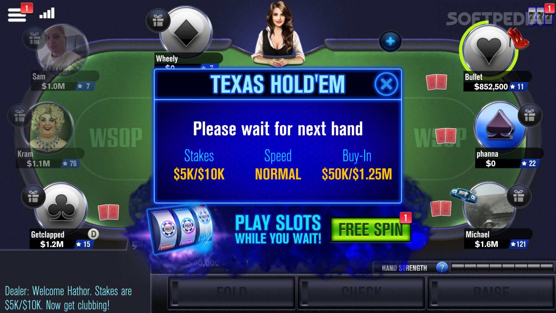 World Series of Poker screenshot #3
