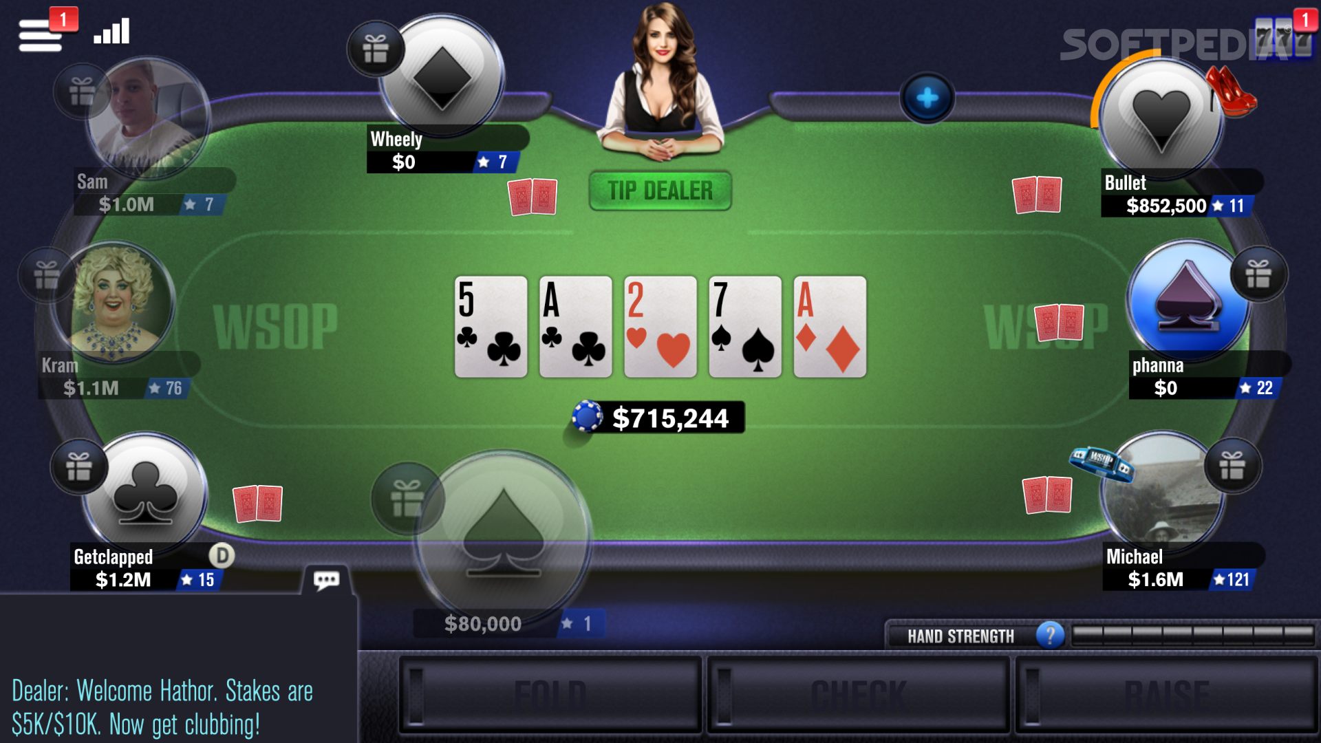 World Series of Poker screenshot #4