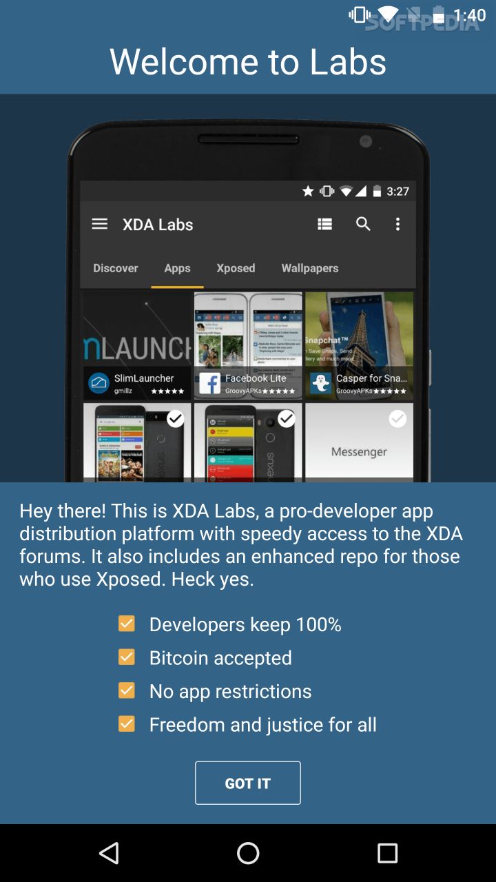 XDA Labs screenshot #0