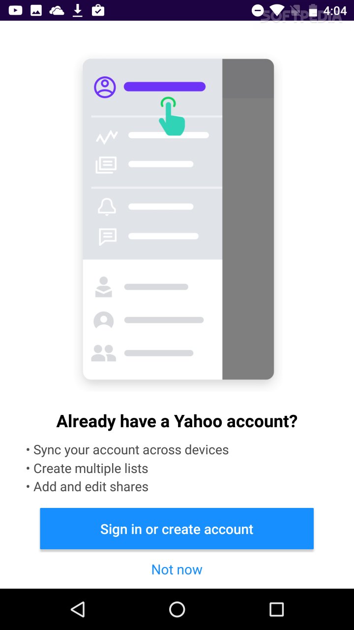 Yahoo Finance screenshot #0