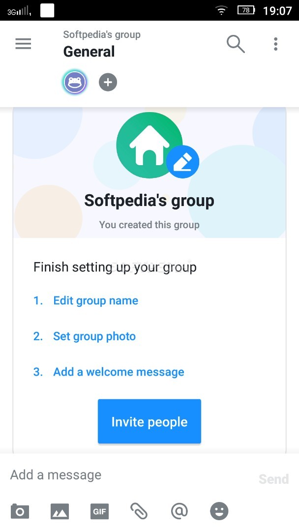 Yahoo Together – Group chat. Organized. screenshot #2