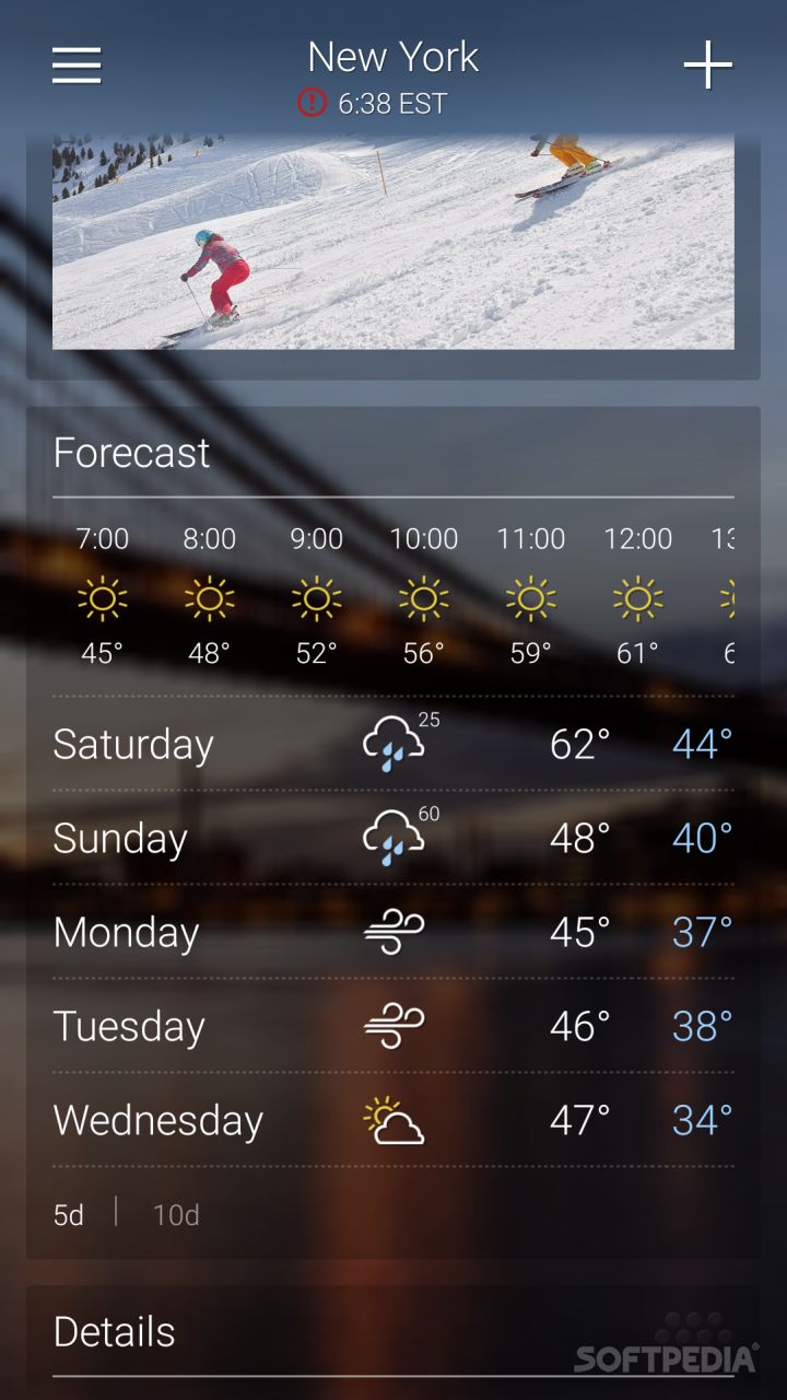 Yahoo Weather screenshot #3