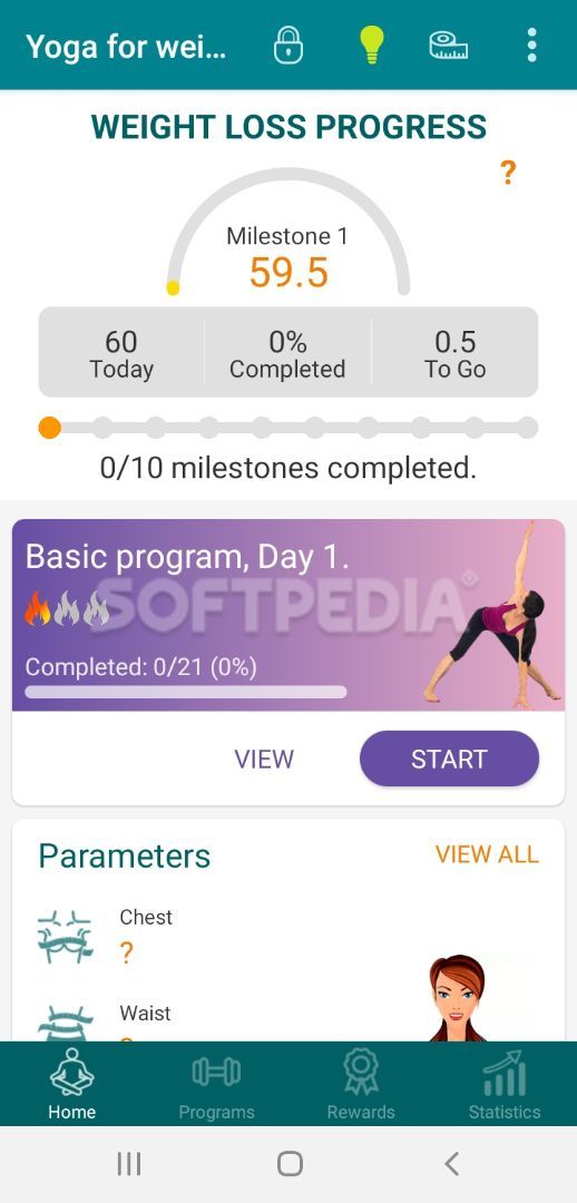 Yoga for weight loss - Lose weight in 30 days plan screenshot #0