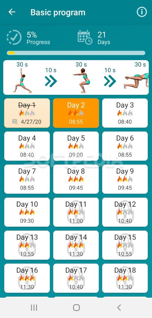 Yoga for weight loss - Lose weight in 30 days plan screenshot #4