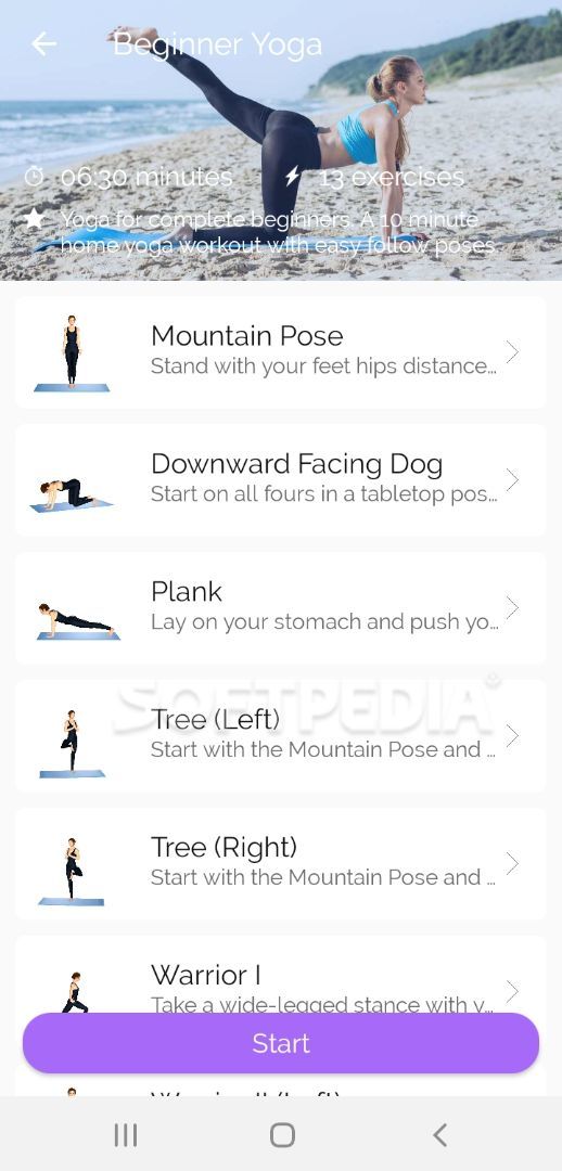 Yoga Workout - Yoga for Beginners - Daily Yoga screenshot #2