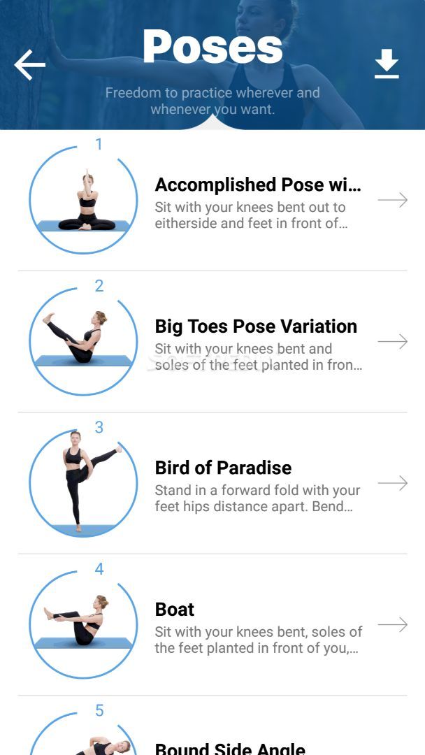 Yoga - Poses & Classes screenshot #1